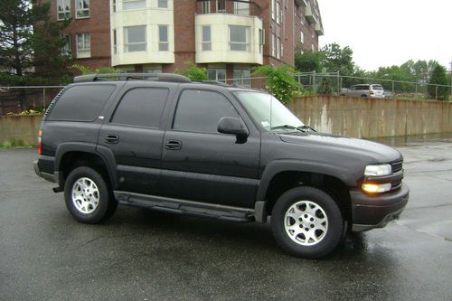 2005 chevy chevrolet tahoe z71 v8 4x4 auto sunroof one owner!! no reserve!!