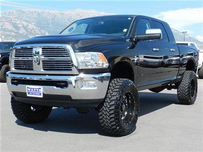 Dodge ram mega cab cummins diesel laramie 4x4 custom lift wheesl tires nav dvd