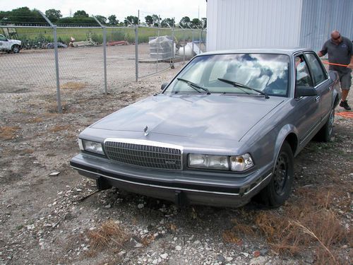 1991 buick century custom coupe 2-door 2.5l