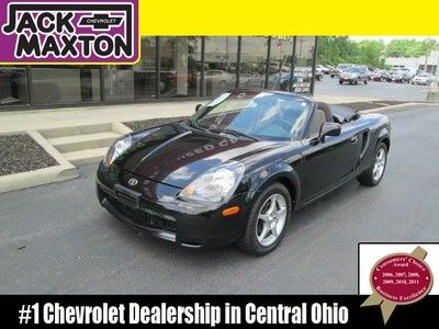 2000 mr2 spyder black convertible manual trans one owner