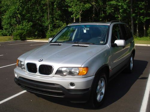 2002 bmw x5 3.0i sports utility, silver, local pickup