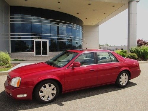 2003 cadillac deville dts 52k miles 1 owner loaded sharp color