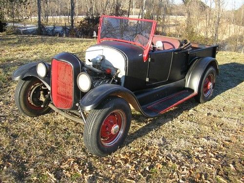 1927 ford model t early 50's dated custom classic hot rod street driver "no rat"