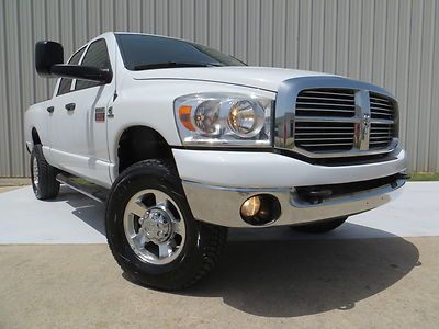 08 ram 2500 slt (6.7) cummins 6spd-at 4x4 swb (egr-delet &amp; new-tires) carfax tx!