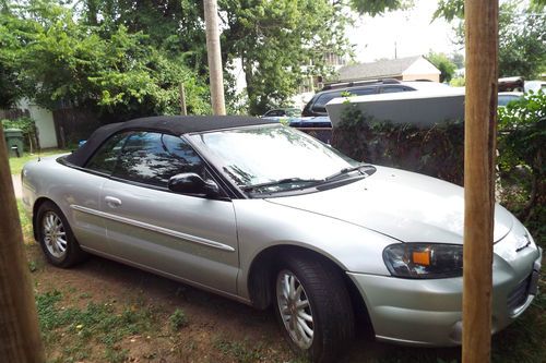 2001 chrysler sebring lxi limited convertible 2-door 2.7l