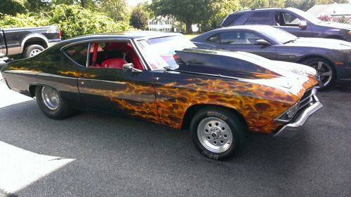 1969 chevelle pro street insane paint, hot rod