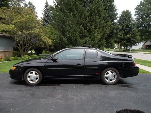 2003 chevrolet monte carlo ss coupe - black - v6 - 3.8l