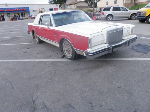 1982 lincoln mark vi  bill blass designer series 2-door only 55k miles!