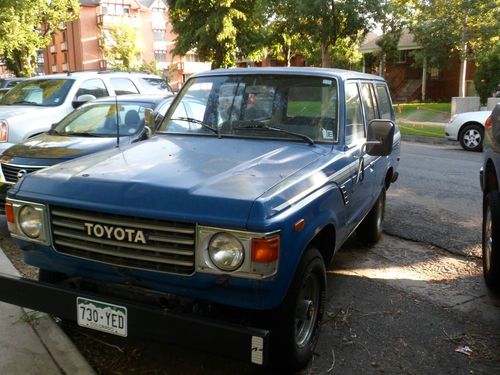 1984 toyota land cruiser base sport utility 4-door 4.2l