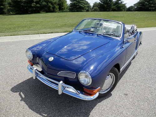 1970 karmann ghia convertible * stunning resoration * ready to go