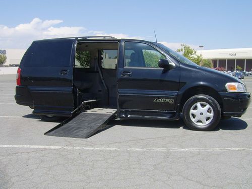 Wheelchair disabled 2001 oldsmobile activan van