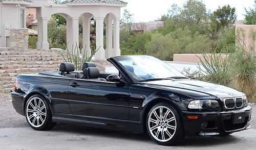 2006 black bmw m3 convertible, low miles, super clean