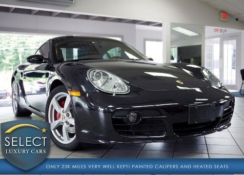 1owner cayman s preferred pkg plus hts seats xenon 18 whls bose 23kmls new tires