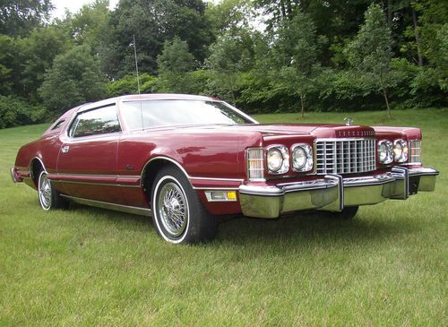 Barn/garage find 1976 sporty thunderbird 34,714 original miles starfire bordeaux