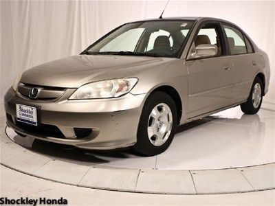 05 honda civic hybrid sedan ima fault no reserve