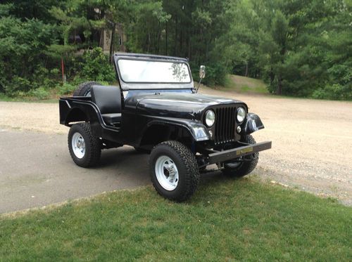 1958 jeep cj5 4-cyclinder black