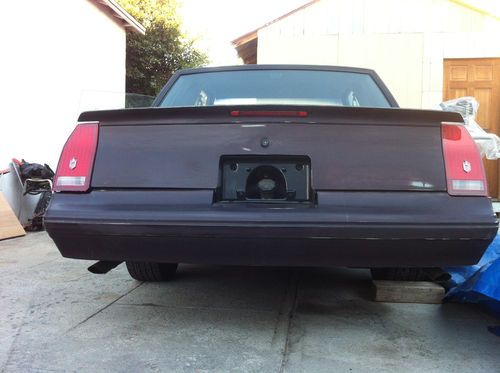 1985 chevrolet monte carlo ss coupe 2-door 5.0l