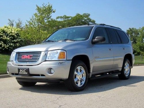 Envoy slt 4wd 4.2l i6 leather heated seats sunroof running boards tow pkg