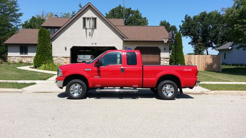 2006 ford f-250 super duty xlt extended cab pickup 4-door 6.0 powerstroke diesel