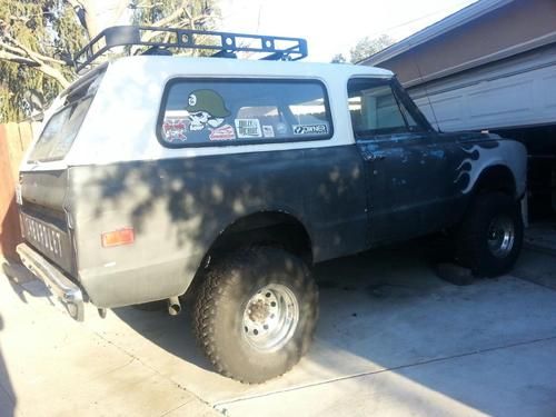 1972 chevy blazer k5 old school classic 4x4 convertable