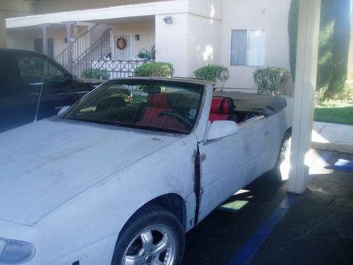 1993 chrysler lebaron gtc convertible 2-door 3.0l