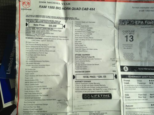 Dodge Ram 1500 SLT Big Horn Quad Cab, image 19