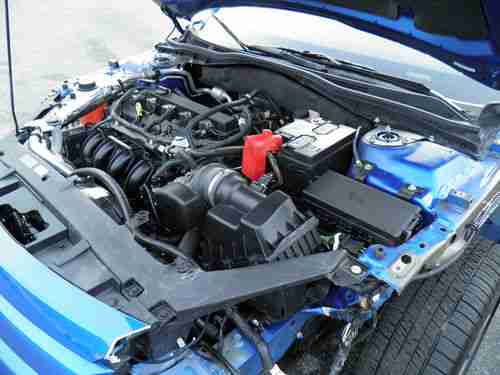 Wrecked Damaged Salvage Repairable Project SE Low Mileage 4-Dr. Blue sport sedan, image 17