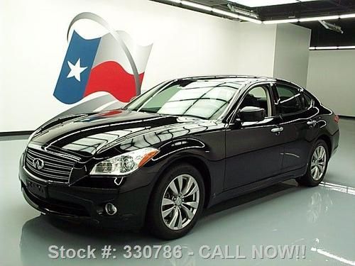 2012 infiniti m37 premium sunroof nav climate seats 36k texas direct auto