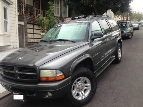 2001 dodge durango slt, 4wd, 2 headrest televisions, all power!