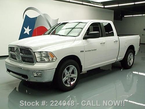 2012 dodge ram lone star hemi quad cab 6pass 20's 8k mi texas direct auto