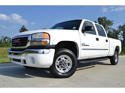 2007 gmc  sierra 2500hd crew cab sle duramax diesel