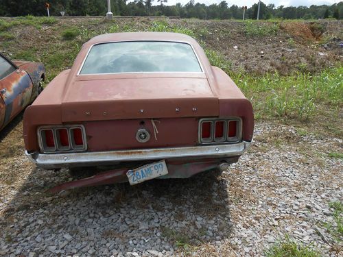 1970 ford mustang fastback