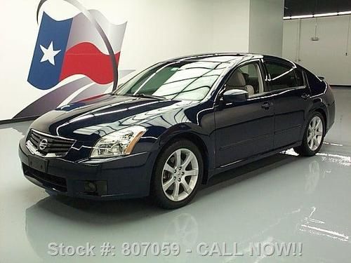 2008 nissan maxima 3.5 se skyview sunroof spoiler 68k texas direct auto