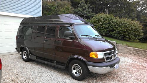 2002 dodge ram 1500 zepher zx high-top conversion van, only 67,000 miles