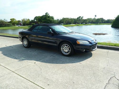 2003 chrysler sebring convertible limited nice car fl car no rust make an offer