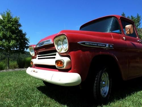 1959 chevrolet apache short bed stepside truck