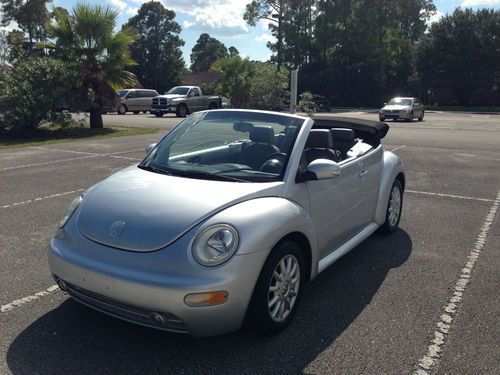 2005 volkswagen beetle gls convertible 2-door 2.0l