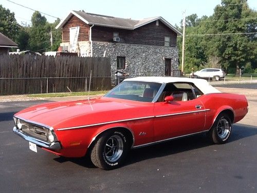 1972 ford mustang base convertible 2-door