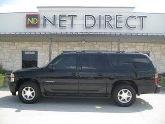 2005 gmc denali xl  nav sunroof boards htd leather seats net direct autos texas