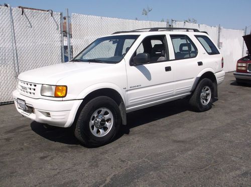 1999 isuzu rodeo, no reserve