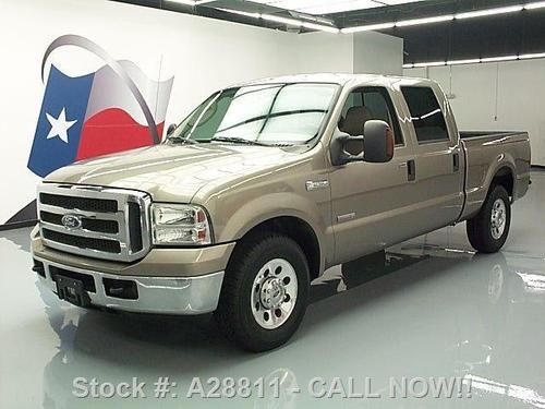 2005 ford f-250 crew diesel auto 6-pass bedliner 80k mi texas direct auto