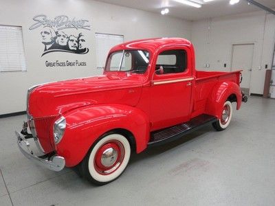 1940 ford"model 80a" half ton / short box p/u w/ 239 c.i. flat head v8