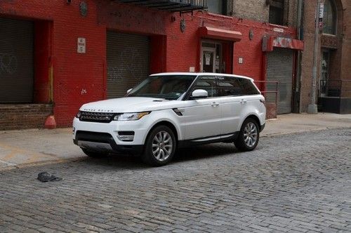 2014 land rover range rover sport v8 supercharged in fuji white