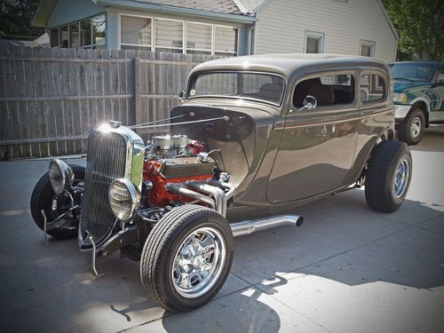 Sell used 1933 FORD VICTORIA / VICKY HIGHBOY HOT ROD NEW BUILD RAT ...