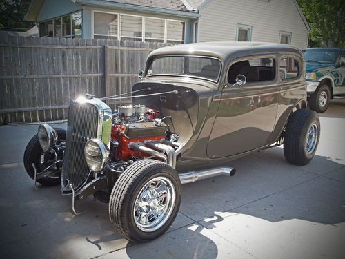 1933 ford victoria / vicky highboy hot rod new build rat street 34