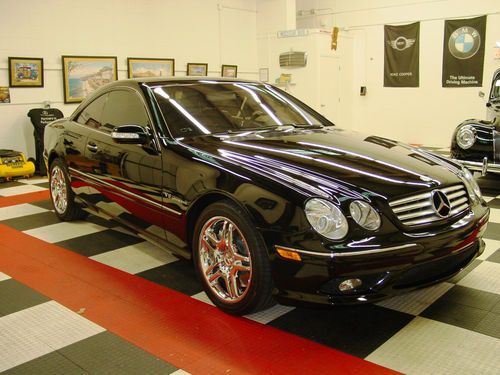 2003 mercedes-benz cl55 amg coupe 5.5l supercharged v8 493 hp mint! must see!