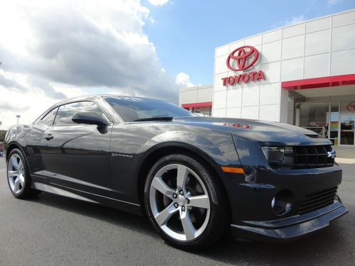2012 camaro ss coupe automatic ashen gray 1 owner clean carfax video 1ss coupe
