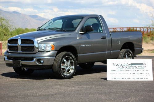 2005 dodge ram hemi 1500 slt 4x4 4wd standard cab regular cab 5.7l see video