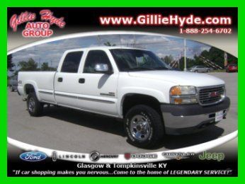 Used 2002 6.6l duramax turbo diesel v8 4wd premium crew cab vs chevy silverado