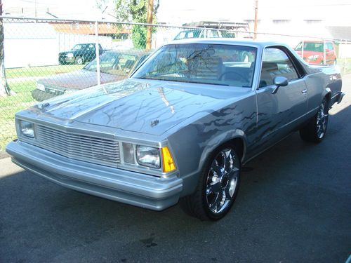 1981 chevrolet el camino ss standard cab pickup 2-door 5.0l